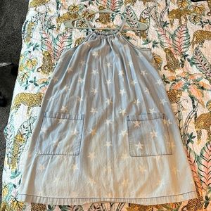 Star designed dress with cute details